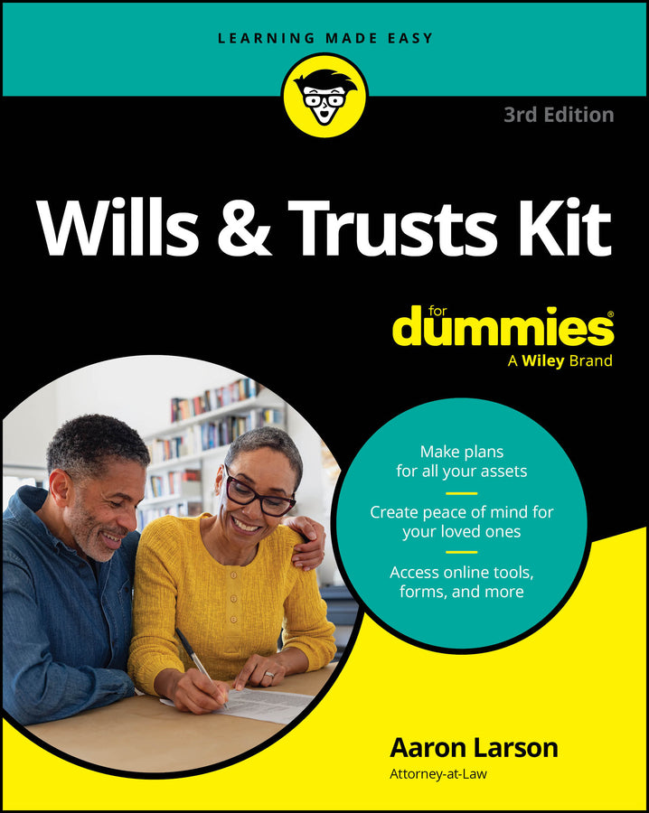 Wills & Trusts Kit For Dummies (Paperback / softback) 9781394416615