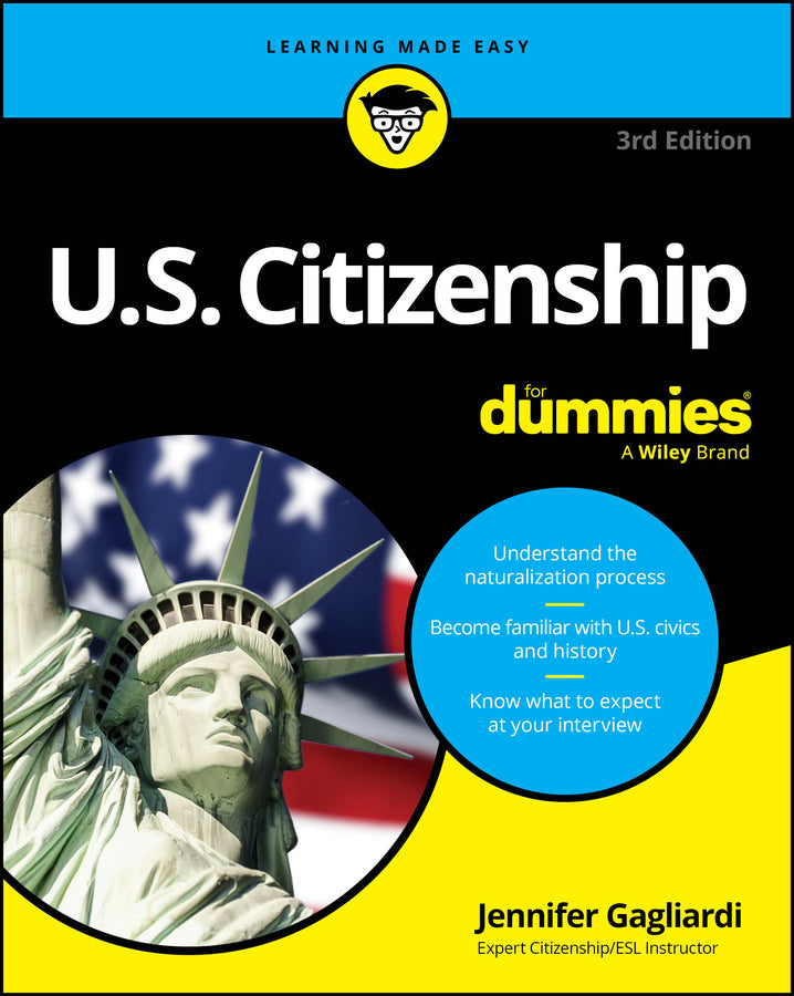U.S. Citizenship For Dummies (Paperback / softback) 9781394420995
