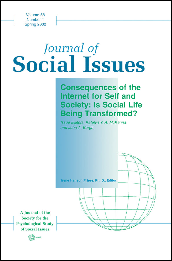 Consequences of the Internet for Self and Society; Is Social Life Being Transformed? (Paperback / softback) 9781405100786