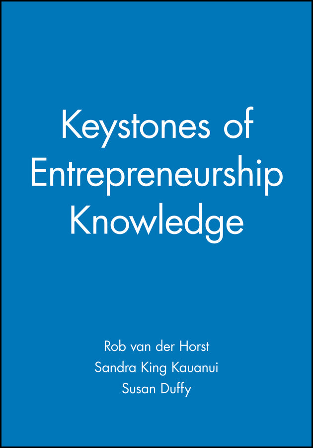 Keystones of Entrepreneurship Knowledge (Paperback / softback) 9781405139212