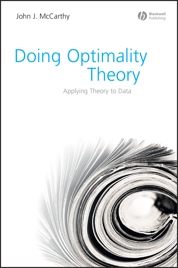 Doing Optimality Theory; Applying Theory to Data (Paperback / softback) 9781405151368