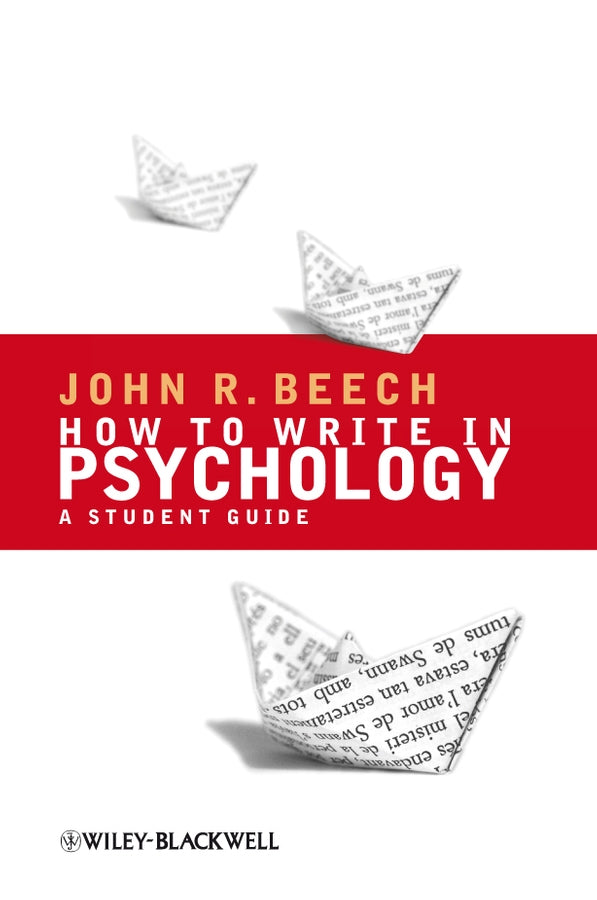How To Write in Psychology; A Student Guide (Hardback) 9781405156936