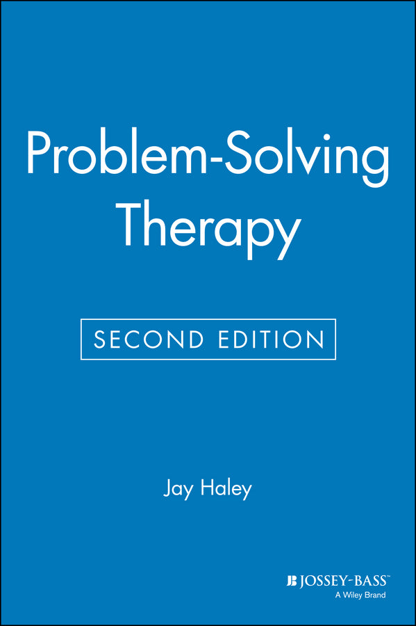 Problem-Solving Therapy (Paperback / softback) 9781555423629