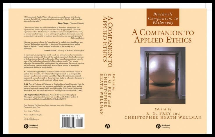 A Companion to Applied Ethics (Hardback) 9781557865946