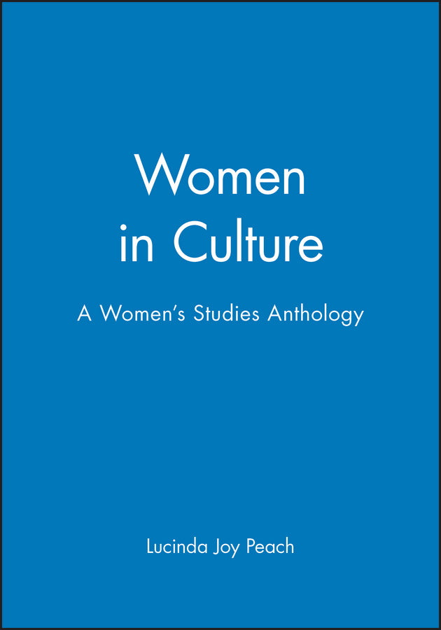 Women in Culture; A Women's Studies Anthology (Hardback) 9781557866486