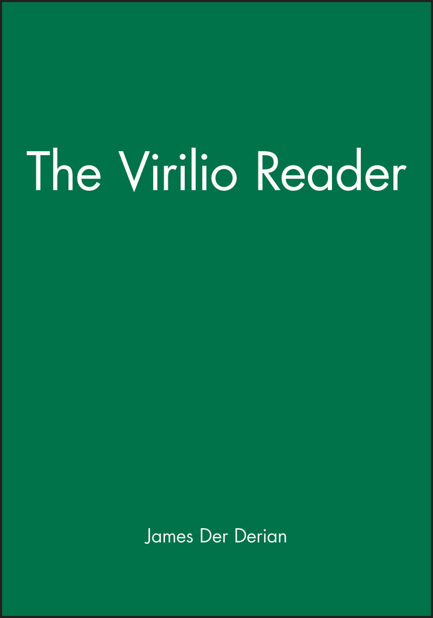 The Virilio Reader (Paperback / softback) 9781557866530