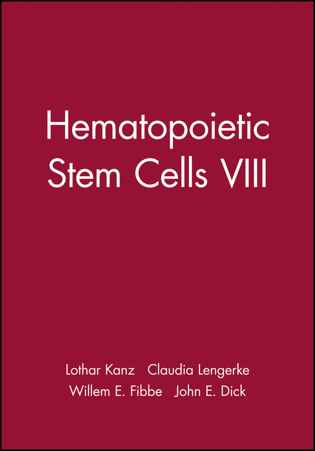 Hematopoietic Stem Cells VIII (Paperback / softback) 9781573318679