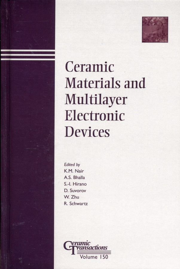 Ceramic Materials and Multilayer Electronic Devices (Hardback) 9781574982053