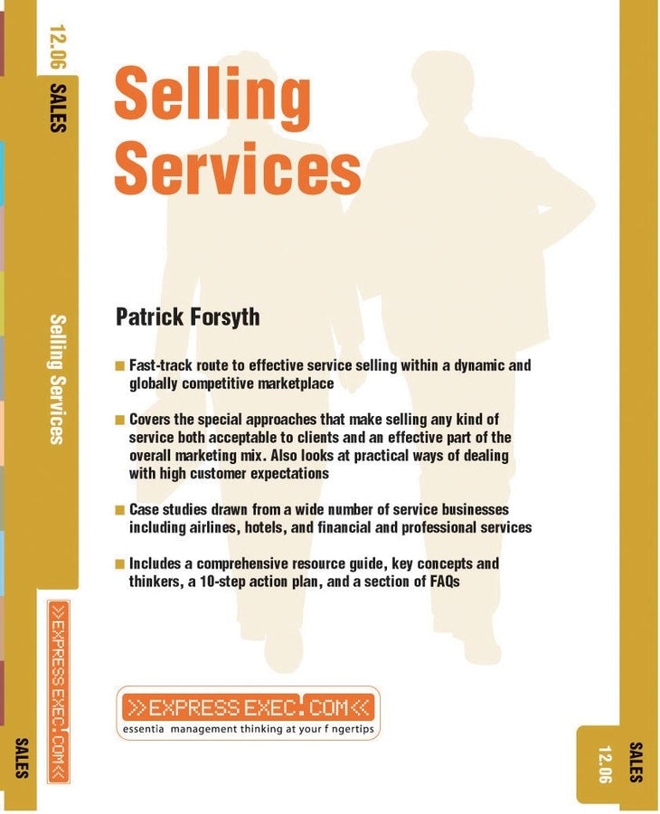 Selling Services; Sales 12.06 (Paperback / softback) 9781841124599