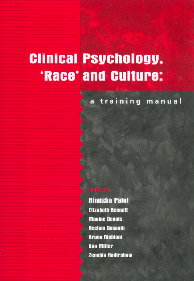 Clinical Psychology, 'Race' and Culture; A Training Manual (Paperback / softback) 9781854333193