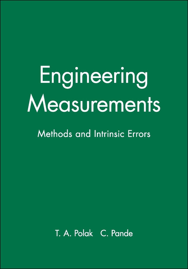 Engineering Measurements; Methods and Intrinsic Errors (Hardback) 9781860582363