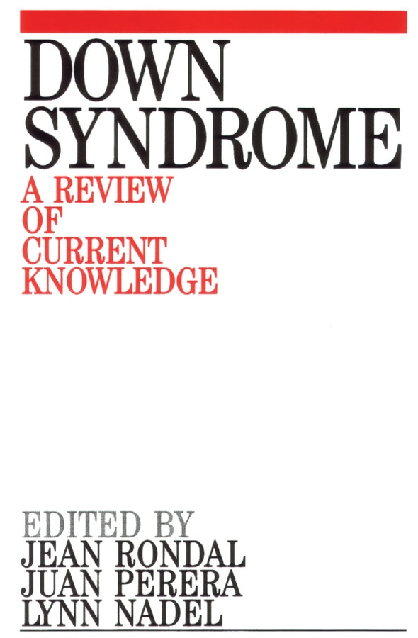 Down Syndrome; A Review of Current Knowledge (Paperback / softback) 9781861560629