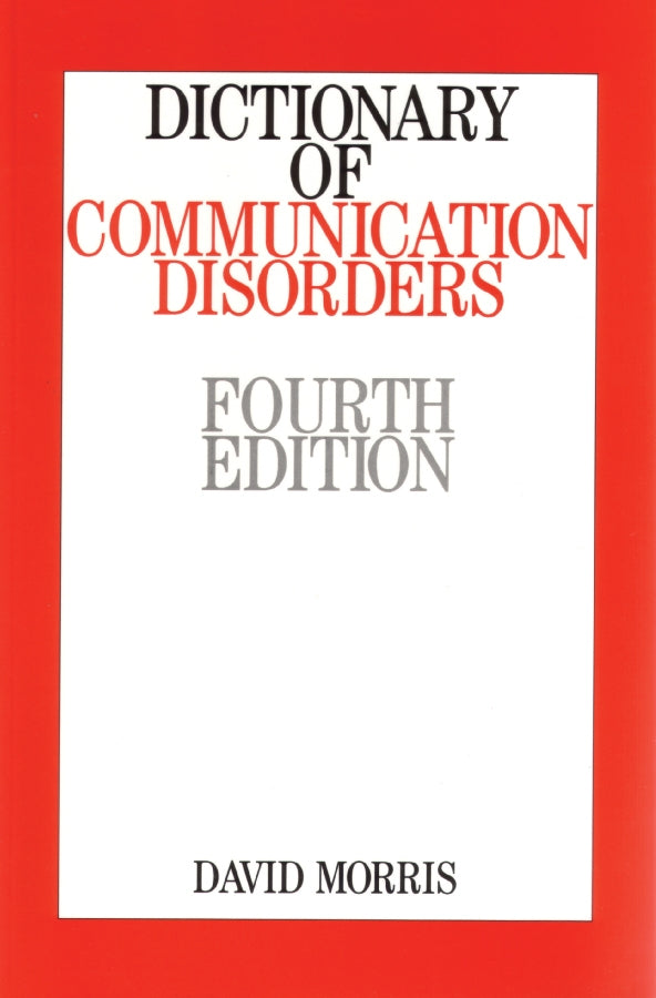 Dictionary of Communication Disorders (Paperback / softback) 9781861562852