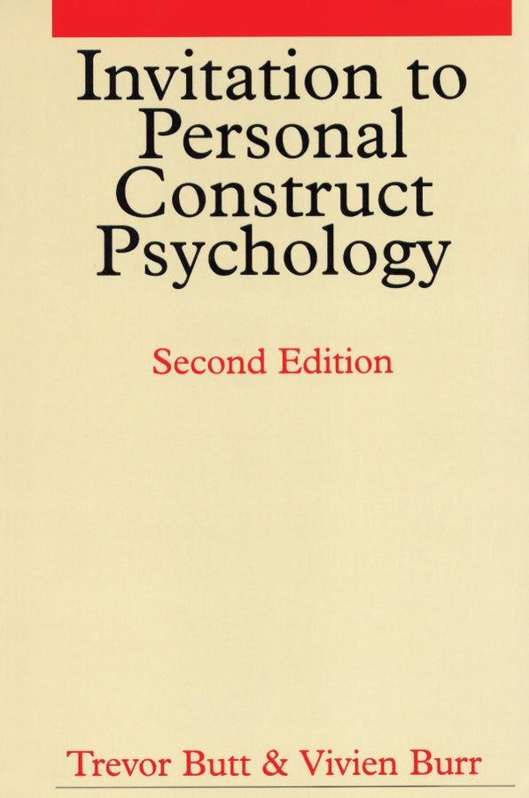 Invitation to Personal Construct Psychology (Paperback / softback) 9781861563873