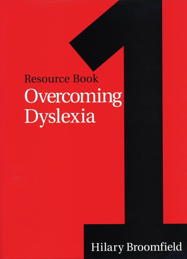 Overcoming Dyslexia; Resource Book 1 (Paperback / softback) 9781861563989