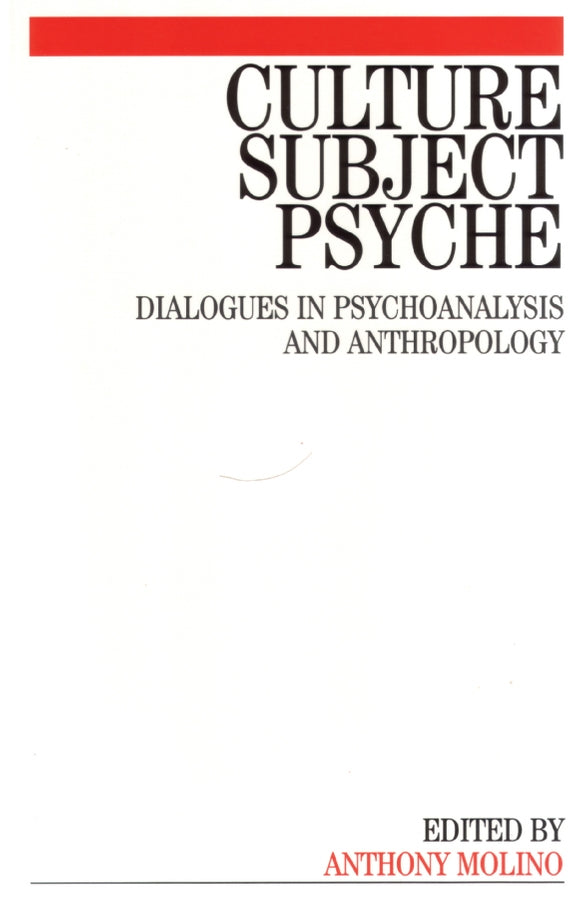 Culture, Subject, Psyche; Dialogues in Psychoanalysis and Anthropology (Paperback / softback) 9781861564450