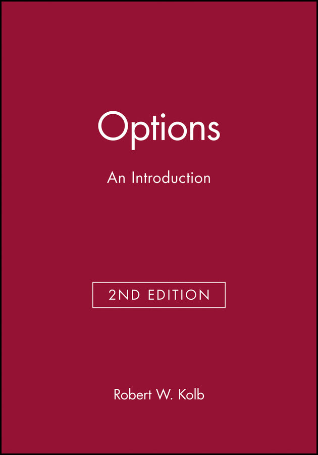 Options; An Introduction (Paperback / softback) 9781878975362