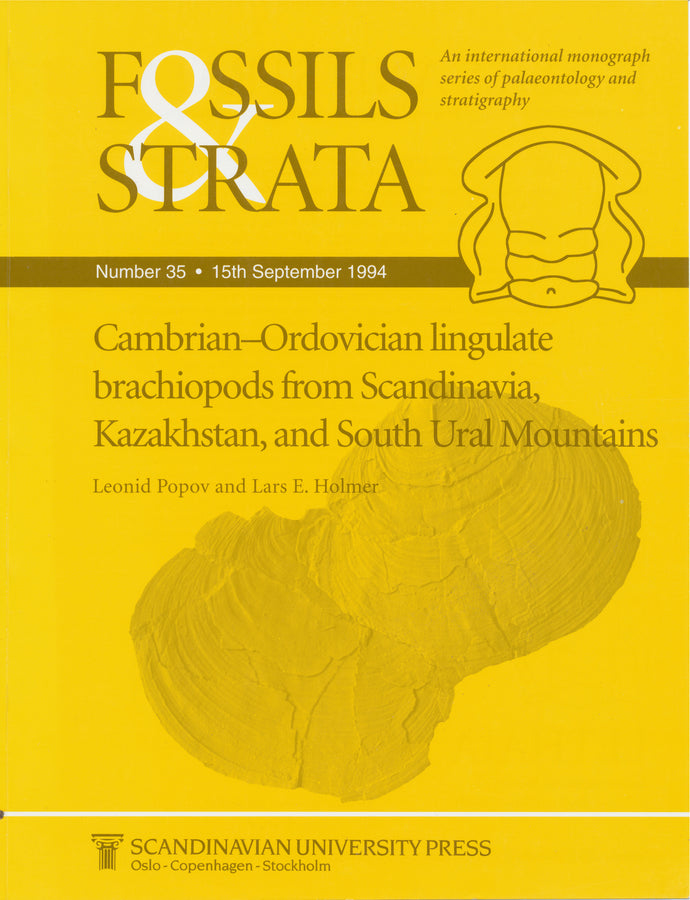 Cambrian-Ordovician Lingulate Brachiopods from Scandinavia, Kazakhstan and South Ural Mountains (Paperback / softback) 9788200376514