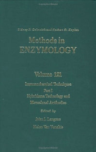 Immunochemical Techniques, Part I: Hybridoma Technology and Monoclonal Antibodies (Hardback) 9780121820213