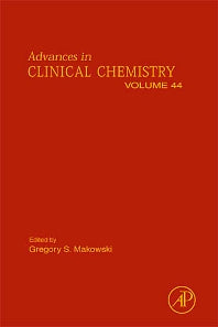 Advances in Clinical Chemistry (Hardback) 9780123737045
