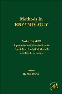 Lipidomics and Bioactive Lipids: Specialized Analytical Methods and Lipids in Disease (Hardback) 9780123739667