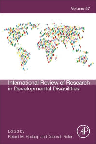 International Review of Research in Developmental Disabilities (Hardback) 9780128171738