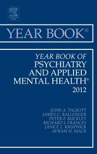 Year Book of Psychiatry and Applied Mental Health 2012 (Hardback) 9780323088923
