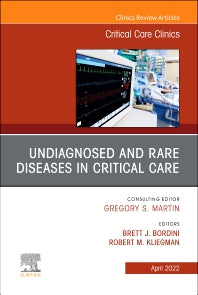 Undiagnosed and Rare Diseases in Critical Care, An Issue of Critical Care Clinics (Hardback) 9780323836043