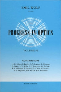 Progress in Optics (Hardback) 9780444509086