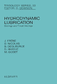 Hydrodynamic Lubrication; Bearings and Thrust Bearings (Hardback) 9780444823663