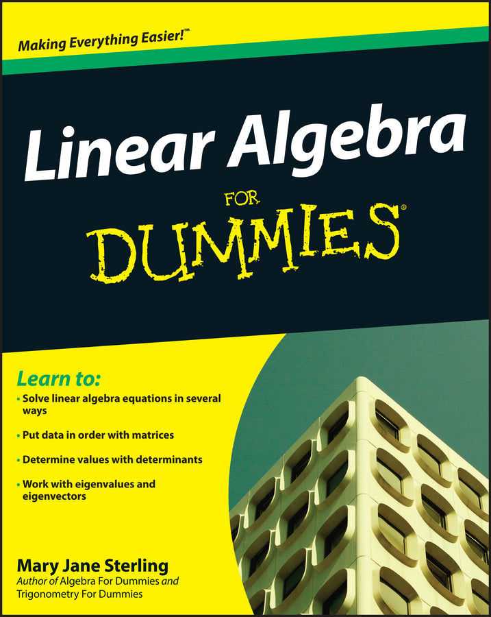 Linear Algebra For Dummies (Paperback / softback) 9780470430903