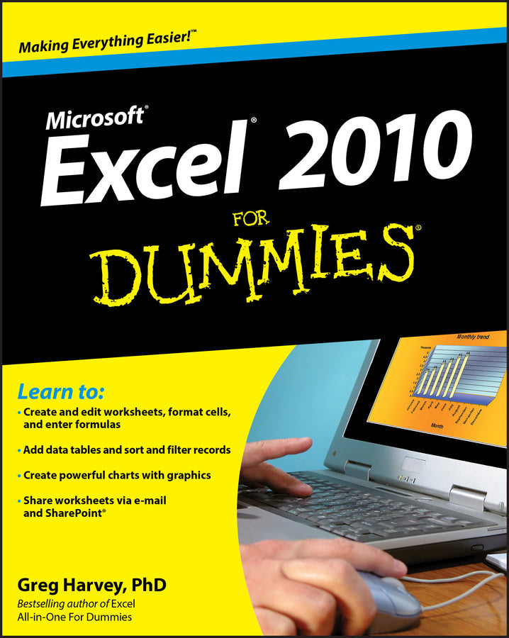 Excel 2010 For Dummies (Paperback / softback) 9780470489536