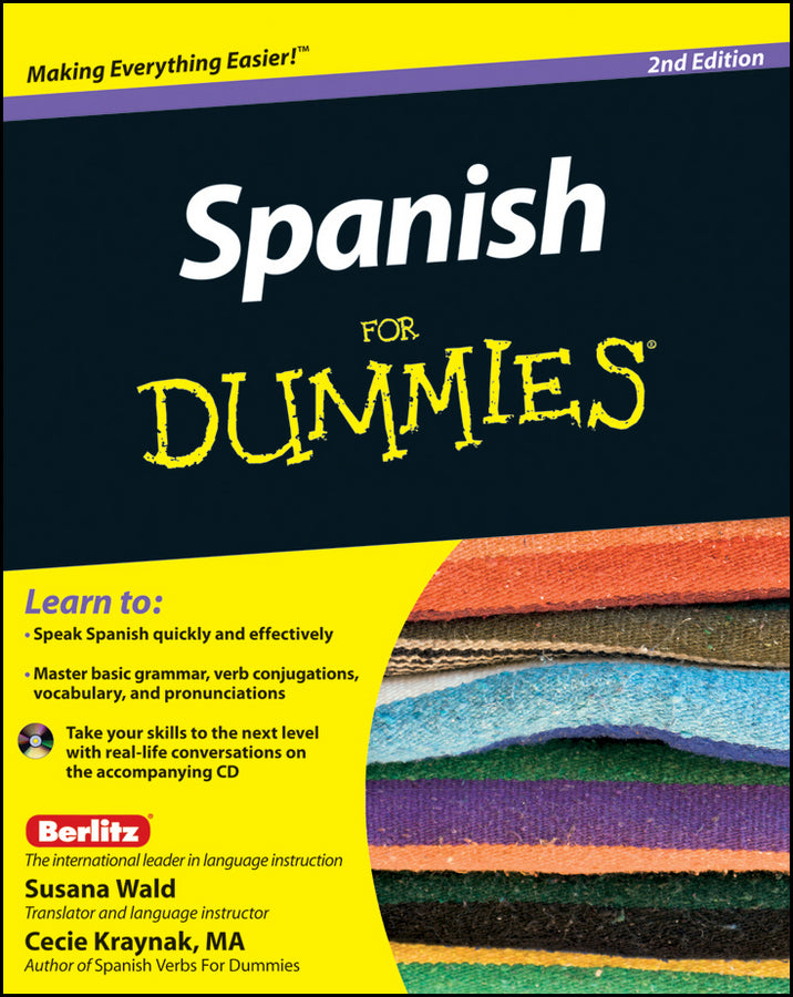 Spanish For Dummies, 2e + CD (Paperback / softback) 9780470878552