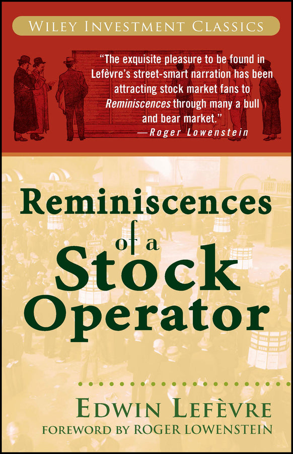 Reminiscences of a Stock Operator (Paperback / softback) 9780471770886