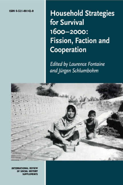 Household Strategies for Survival 1600–2000; Fission, Faction and Cooperation (Paperback) 9780521001427