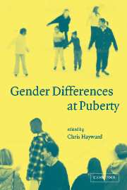 Gender Differences at Puberty (Hardback) 9780521807043