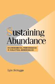 Sustaining Abundance; Environmental Performance in Industrial Democracies (Hardback) 9780521816724