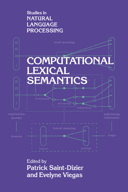 Computational Lexical Semantics (Paperback / softback) 9780521023207