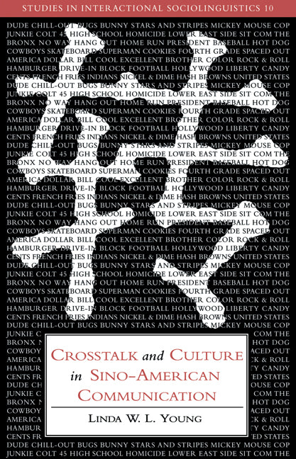 Crosstalk and Culture in Sino-American Communication (Paperback / softback) 9780521024075