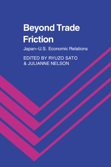 Beyond Trade Friction; Japan-US Economic Relations (Paperback / softback) 9780521026147