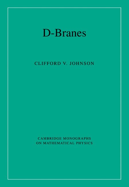 D-Branes (Paperback) 9780521030052