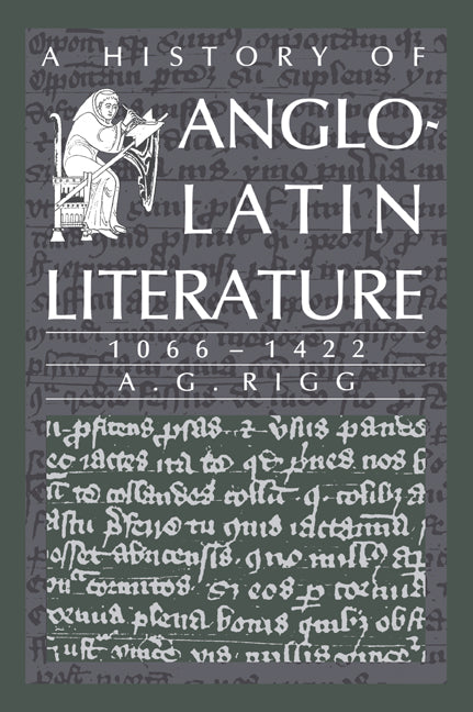 A History of Anglo-Latin Literature, 1066–1422 (Paperback / softback) 9780521030410
