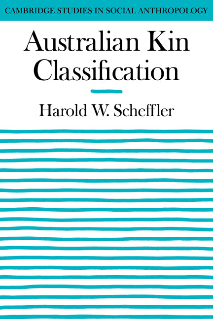 Australian Kin Classification (Paperback / softback) 9780521040525