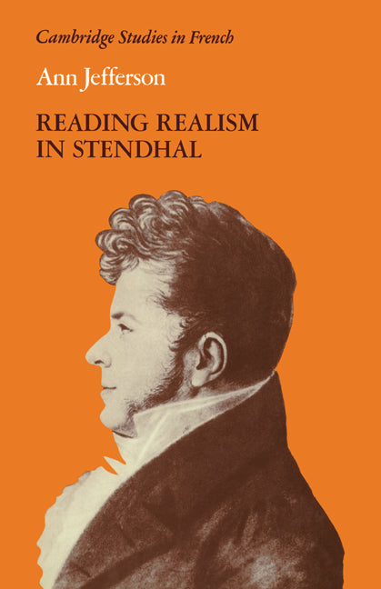 Reading Realism in Stendhal (Paperback / softback) 9780521066969