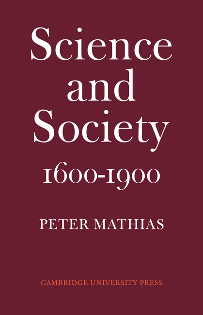 Science and Society 1600–1900 (Paperback / softback) 9780521077279