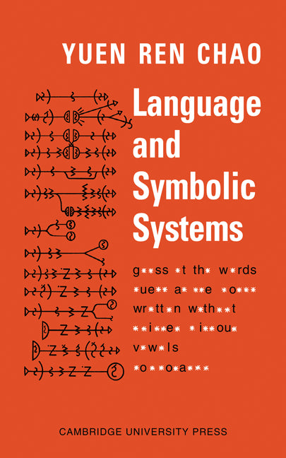 Language and Symbolic Systems (Paperback / softback) 9780521094573