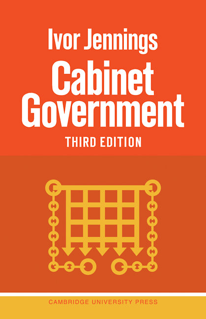 Cabinet Government (Paperback / softback) 9780521095709
