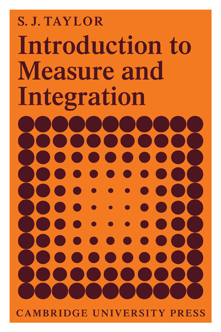 Introduction to Measure and Integration (Paperback / softback) 9780521098045