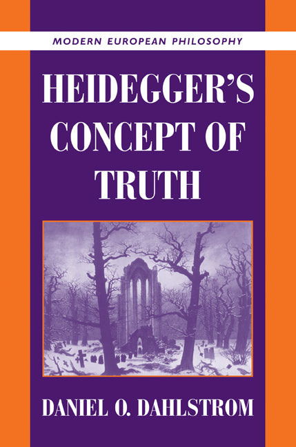Heidegger's Concept of Truth (Paperback / softback) 9780521103992