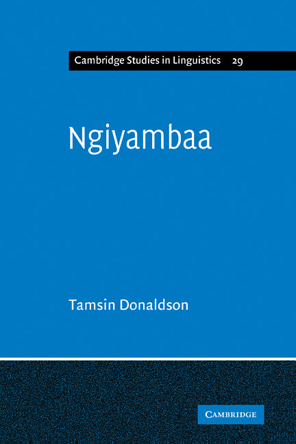Ngiyambaa (Paperback / softback) 9780521109192